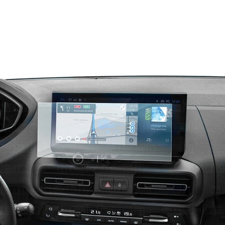 Peugeot Makyajlı Partner Uyumlu 10 İnç Navigasyon 9H Nano Ekran Koruyucu 2024-2026
