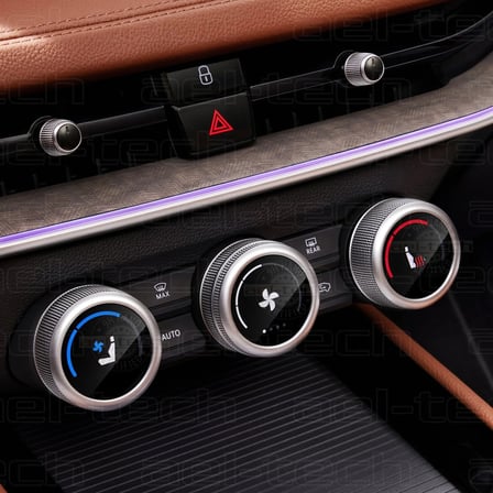 Skoda Superb Dijital Klima Gösterge uyumlu 9H Nano Ekran Koruyucu 3 lü set 2024-2025