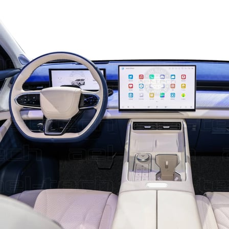 Chery Tiggo 8 Dijital Gösterge ve Navigasyon Uyumlu 9H Nano Ekran Koruyucu 2025-2026