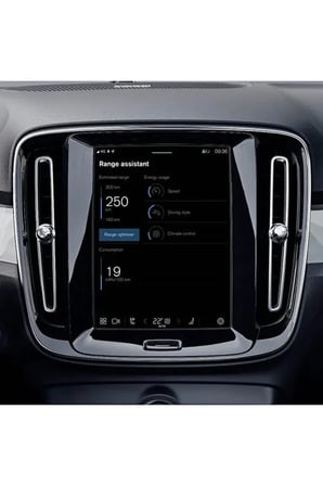 Volvo XC 60 8,7 inç Navigasyon uyumlu 9H Nano Ekran Koruyucu 2024-2026