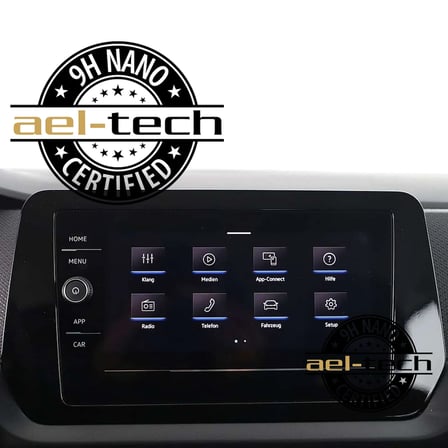 Volkswagen T-Roc Uyumlu Tek Tuşlu 8 İnç Navigasyon 9h Nano Ekran Koruyucu 2024-2025