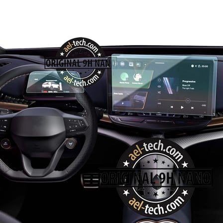 Cupra Tavascan Navigasyon Ve Dijital Gösterge 9h Nano Koruyucu 2’li Set 2024-2026