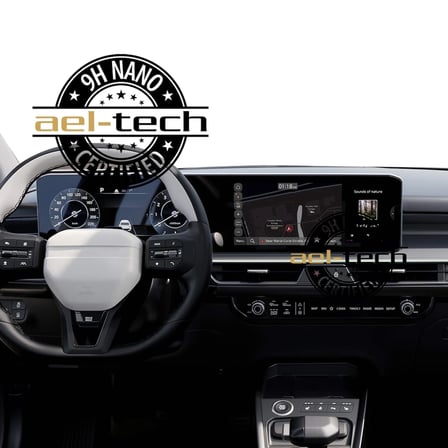 Kia Stonic Uyumlu Navigasyon ve Klima 9H Nano Ekran Koruyucu 2’li Set 2025-2026