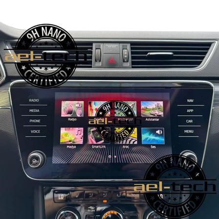 Skoda Superb Uyumlu Navigasyon 9h Nano Ekran Koruyucu 2020-2023