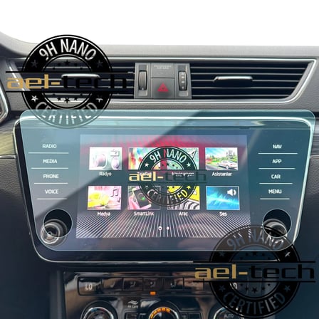 Skoda Superb Uyumlu Navigasyon 9h Nano Ekran Koruyucu 2020-2023
