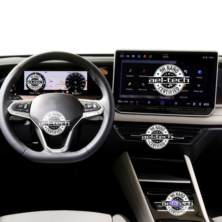Volkswagen Tayron Uyumlu 10 inç Dijital Gösterge,12,9 inç Navigasyon 9h Nano Ekran Koruyucu 2li Set 2025-2026