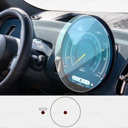 Mini Countryman Uyumlu Multimedya Ve Yüz okuma Sensörü 9H Nano Koruyucu 2024-2026