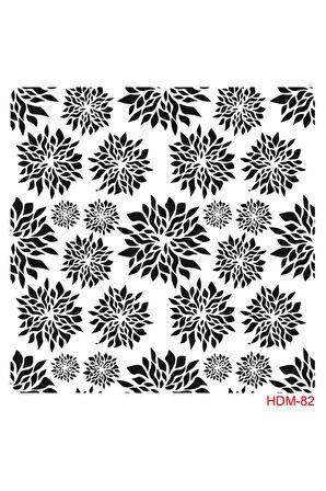Hdm82 Home Dekor Midi Stencil (25x25)