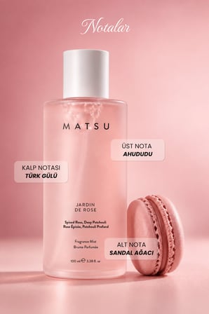 Jardin de Rose Gül & Paçuli Vücut Spreyi 100 ml