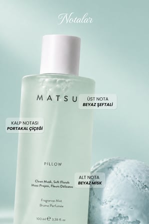 Pillow Beyaz Misk & Pudramsı Vücut Spreyi 100 ml