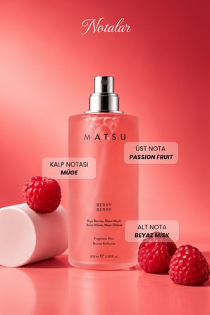 Berry Berry Ahududu & Meyvemsi Vücut Spreyi 100 ml