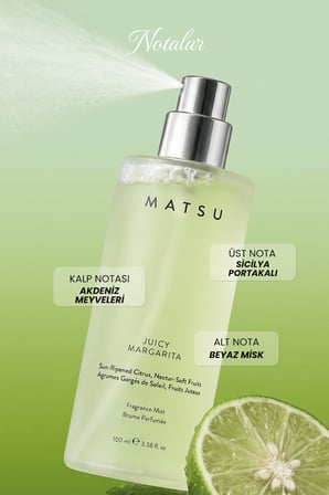 Juicy Margarita Bergamot & Narenciye Vücut Spreyi 100 ml