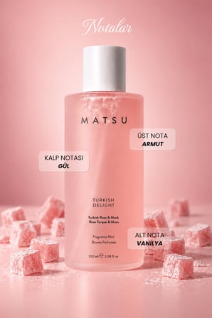 Turkish Delight Gül & Safran Vücut Spreyi 100 ml