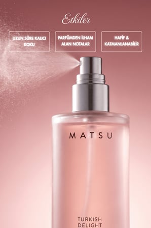 Turkish Delight Gül & Safran Vücut Spreyi 100 ml
