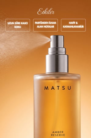 Amber Reserve Amber & Odunsu Vücut Spreyi 100 ml