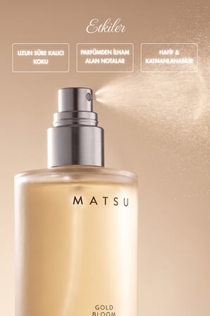 Gold Bloom Ihlamur & Pudramsı Vücut Spreyi 100 ml