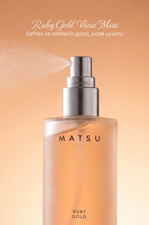 Ruby Gold Acı Badem & Safran Vücut Spreyi 100 ml