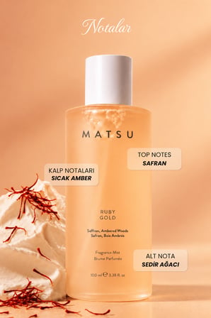 Ruby Gold Acı Badem & Safran Vücut Spreyi 100 ml