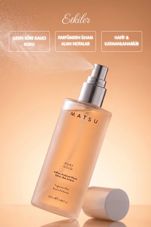 Ruby Gold Acı Badem & Safran Vücut Spreyi 100 ml