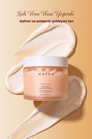 Ruby Gold Işıltı Veren Acı Badem & Safran Vücut Nemlendirici 300 gr