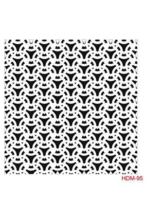 Hdm95 Home Dekor Midi Stencil (25x25)