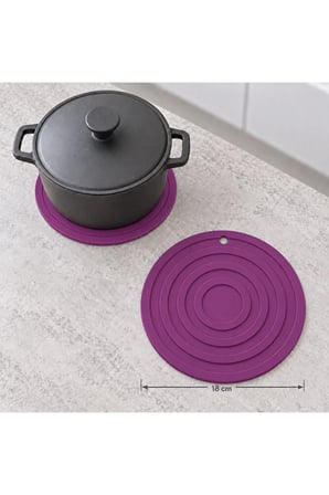 ORBIT Yuvarlak Halka %100 Silikon Nihale 18 cm Mor