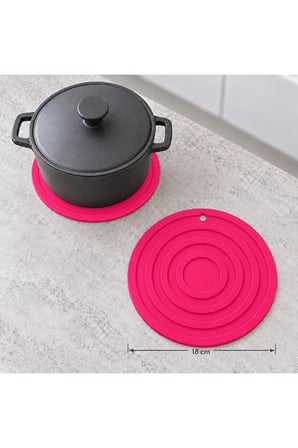 ORBIT Yuvarlak Halka %100 Silikon Nihale 18 cm Fuşya
