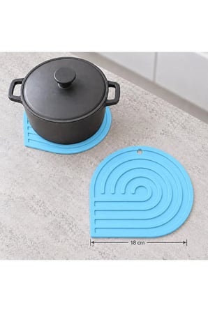 MONOLITH Labirent %100 Silikon Nihale 18 cm Mineral Blue