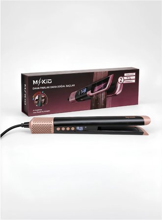 Hava Üflemeli Dijital Isı Göstergeli Iyon Etkili Saç Düzleştirici - Air Straightener