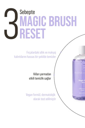 Magic Brush Reset 200 ml | Makyaj Fırçası Temizleyici