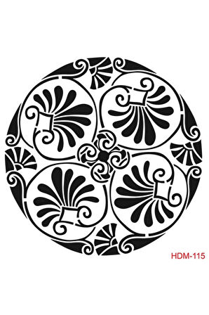 Hdm115 Home Dekor Midi Stencil (25x25)