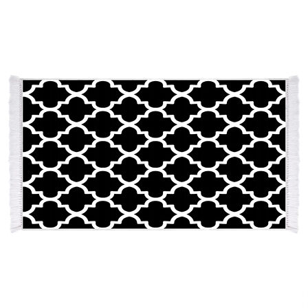 Dekoreko İnci Halı Dijital Saçaklı 1882 Desen 4