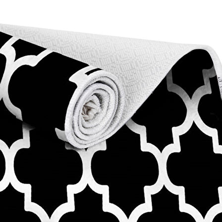 Dekoreko İnci Halı Dijital Saçaklı 1882 Desen 4