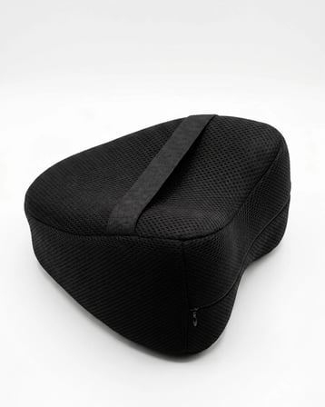 Dear Visco Ortopedik Diz Yastığı Visco Yastık 25x25x15 cm Siyah