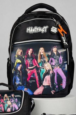 x Dekomus Lisanslı Manifest Amatör Collection Okul Çantası,Beslenme Çantası ve Kalem Çantası Seti