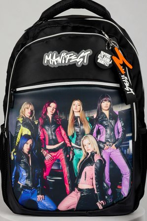 x Dekomus Lisanslı Manifest Amatör Collection Okul Çantası ve 600 ML Çelik Matara Seti