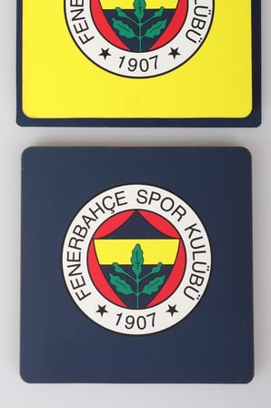 x Dekomus Cep Defteri ve Lisanslı Fenerbahçe 2 Adet Bardak Altlığı