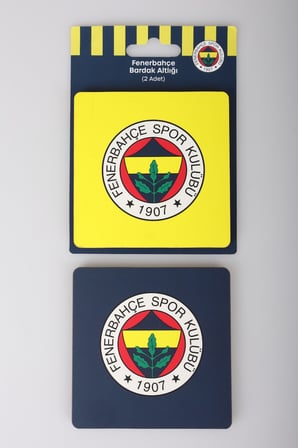 x Dekomus Lisanslı Fenerbahçe Kupa ve Bardak Altlığı Seti