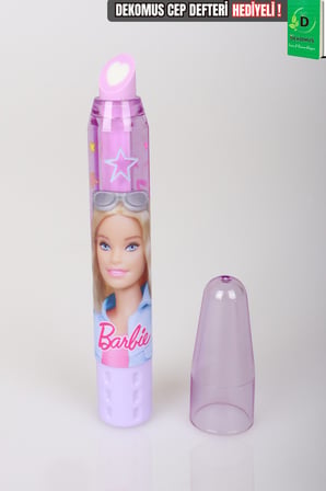x Dekomus Lisanslı Barbie Çevirmeli Roket Silgi Tek Adet