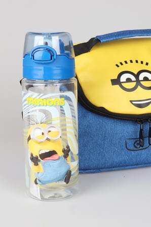 x Dekomus Lisanslı Minions Banana Mood Collection Termoslu Beslenme Çantası ve 500 ML Matara Seti