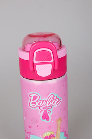 x Dekomus Lisanslı Barbie Ballerina Magic Collection 600 ML Çift Fonksiyon Kapaklı Çelik Matara