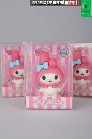 x Dekomus Lisanslı My Melody 3D Şekilli Silgi Tek Adet