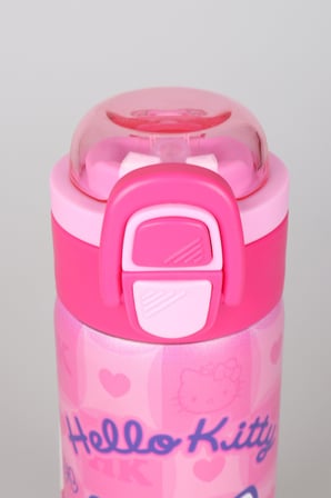 x Dekomus Lisanslı Hello Kitty Love Shine Collection 600 ML Çift Fonksiyon Kapaklı Çelik Matara