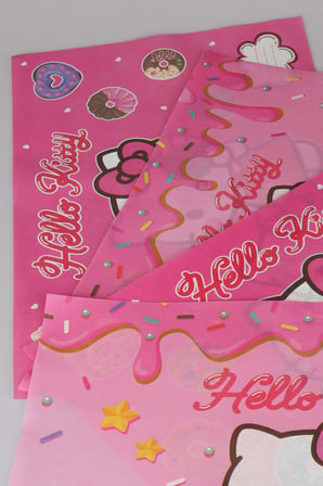 x Dekomus Lisanslı Hello Kitty 4 Adet Beslenme Örtüsü