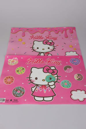 x Dekomus Lisanslı Hello Kitty 2 Adet Beslenme Örtüsü