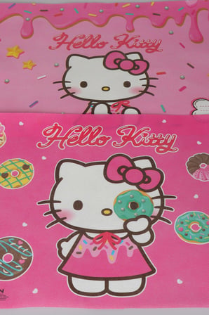 x Dekomus Lisanslı Hello Kitty 2 Adet Beslenme Örtüsü