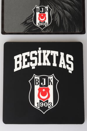 x Dekomus Lisanslı Beşiktaş 2 Adet Bardak Altlığı