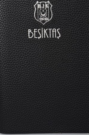 x Dekomus Lisanslı Beşiktaş A6 Suni Deri Bloknot & Tükenmez Kalem