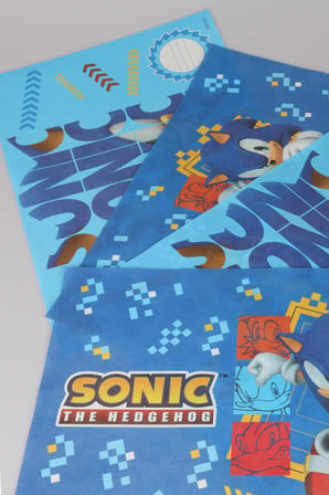 x Dekomus Lisanslı Sonic 4 Adet Beslenme Örtüsü