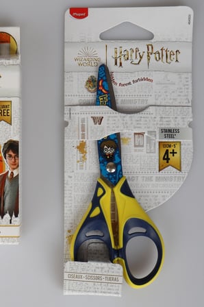 x Dekomus "Wizard Icons Collection" Harry Potter Lisanslı Kırtasiye Seti Makas ve 3'Lü Stick Yapıştırıcı Seti